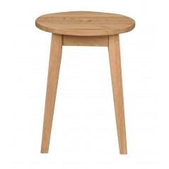 RO Met Stool Oak